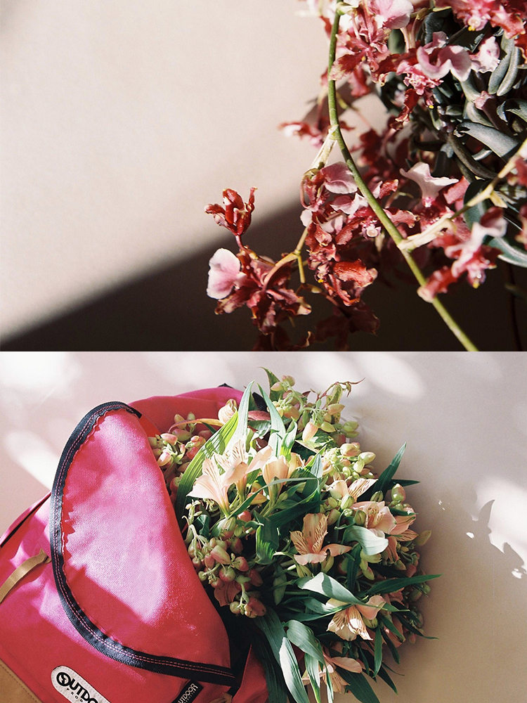花×バッグで魅せる、フローリスト・壱岐ゆかりの色鮮やかな世界。
